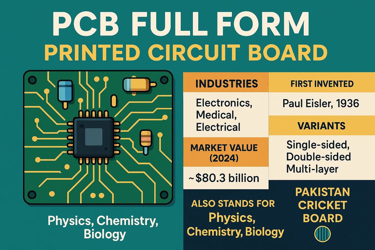 PCB Full form